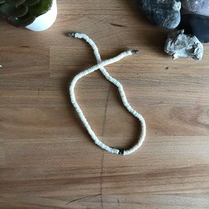 White Choker Necklace